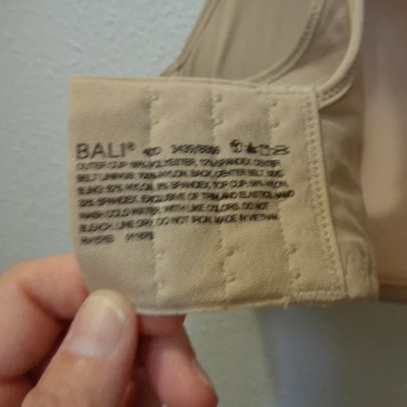 BALI Light Illusion Bra 3439 40D NWT - Picture 11 of 11